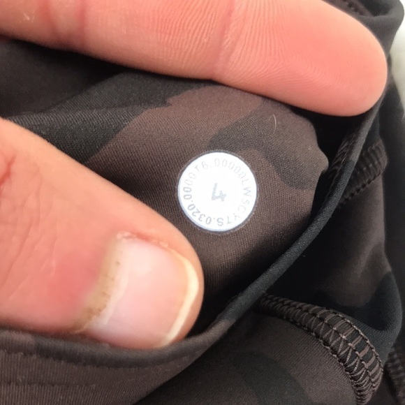 Lululemon Fast and Free HR Tight 28" Brushed Heritage 365 Camo Brown Earth - Picture 5 of 6